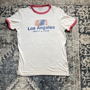 Vintage Los Angeles Track & Field Shirt L